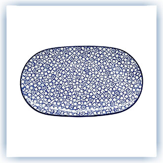 Bunzlau Ovale schotel 27,5x16cm (2672)