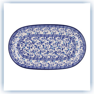 Bunzlau Ovale schotel 25,5x15cm (2673)