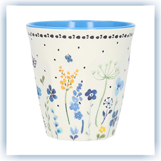 Bunzlau Melamine beker Wild Flowers (3651)