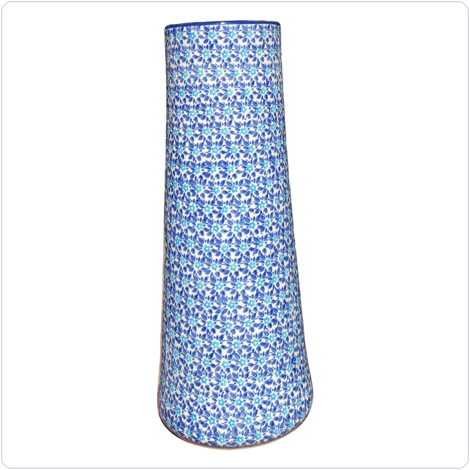 Bunzlau Lange slanke vaas (0194) -  (2394)