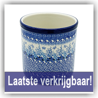 Bunzlau Lepel/bloem/opslagpot (1003) -  (3277)