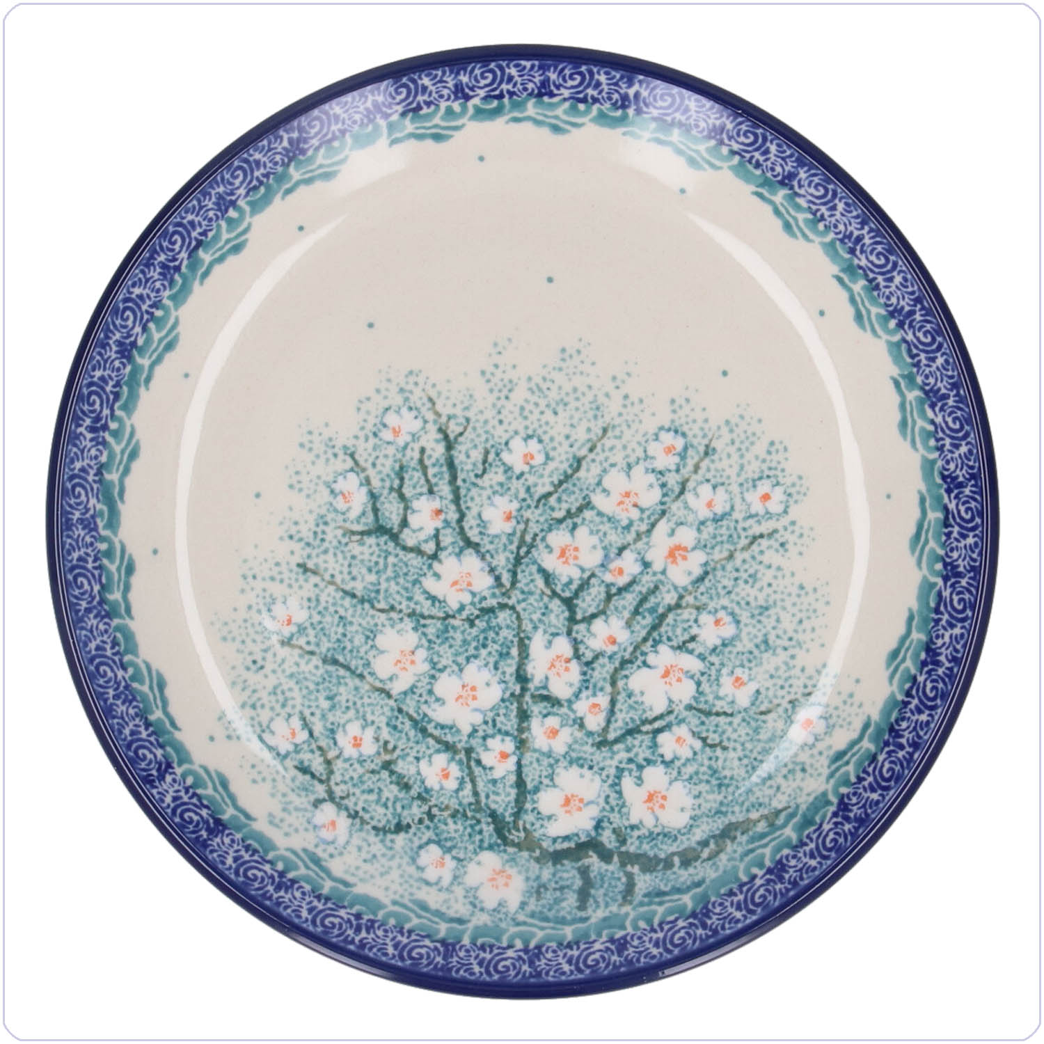 Bunzlau Ontbijtbord Ø20cm (101086) - Unikat Almond Blossom (3492)