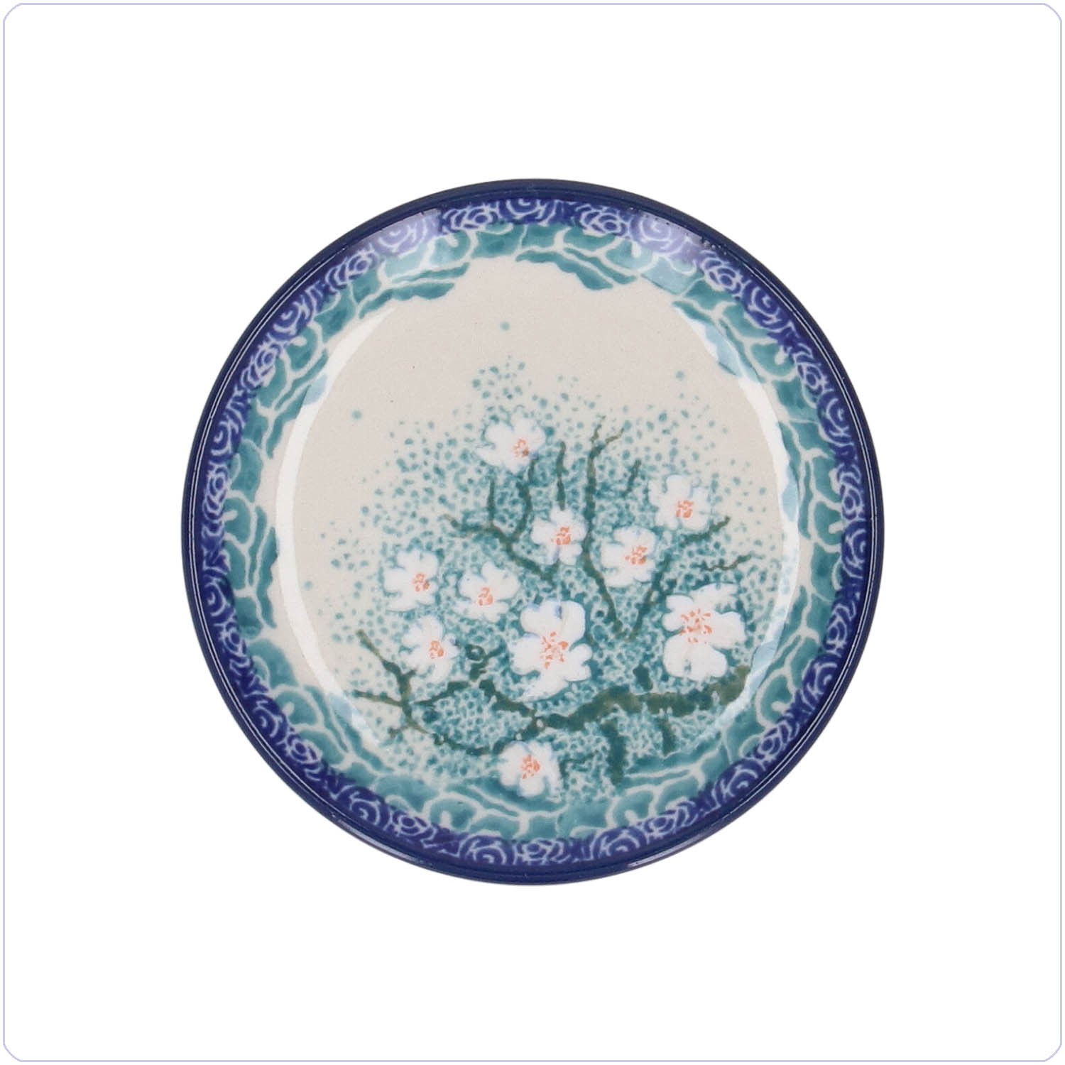 Bunzlau Theetipje Ø10cm (101262) - Unikat Almond Blossom (3492)
