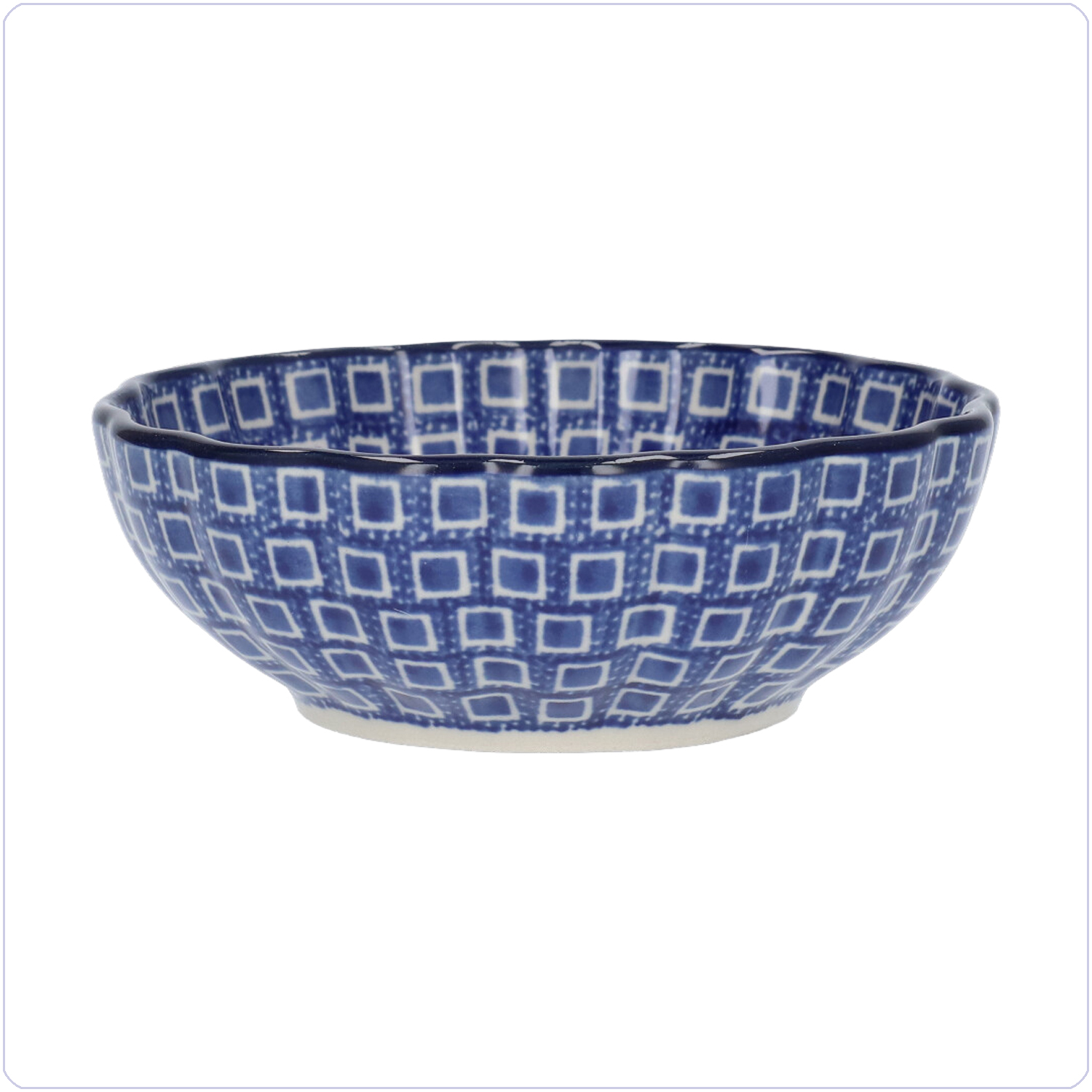 Bunzlau Schulpschaaltje 220ml Ø12 (1023) - Blue Diamond (2253)