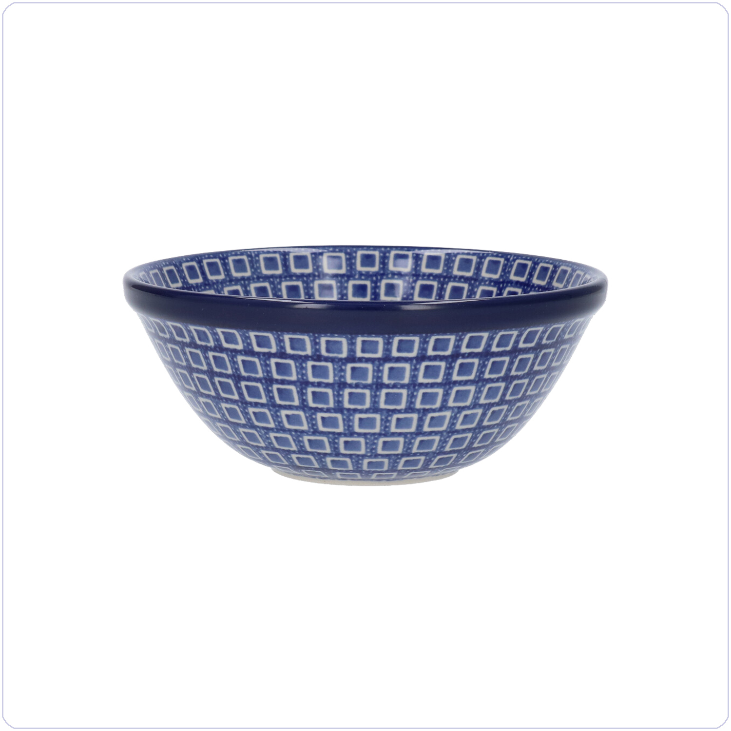 Bunzlau Diep bakje 450ml Ø14 (1059) - Blue Diamond (2253)