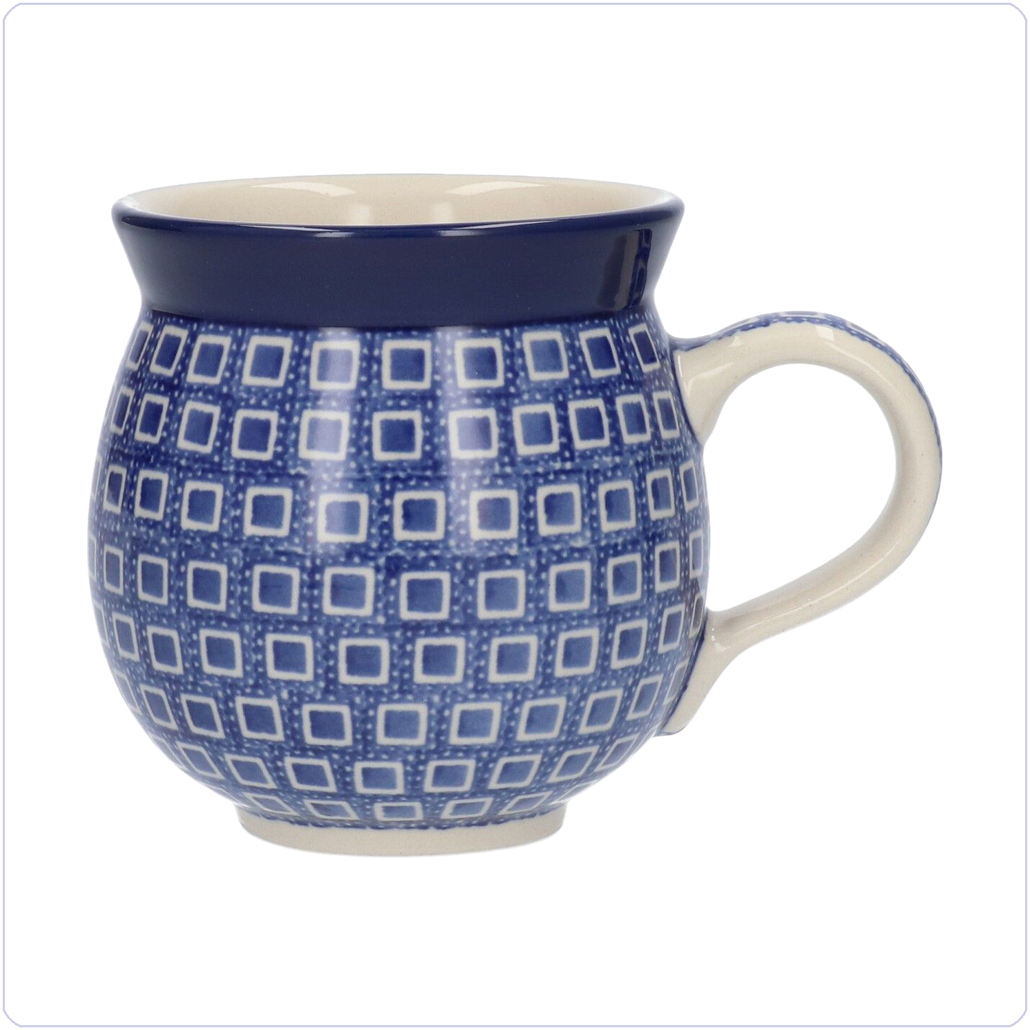 Bunzlau Bolle Mok 370ml (1070) - Blue Diamond (2253)