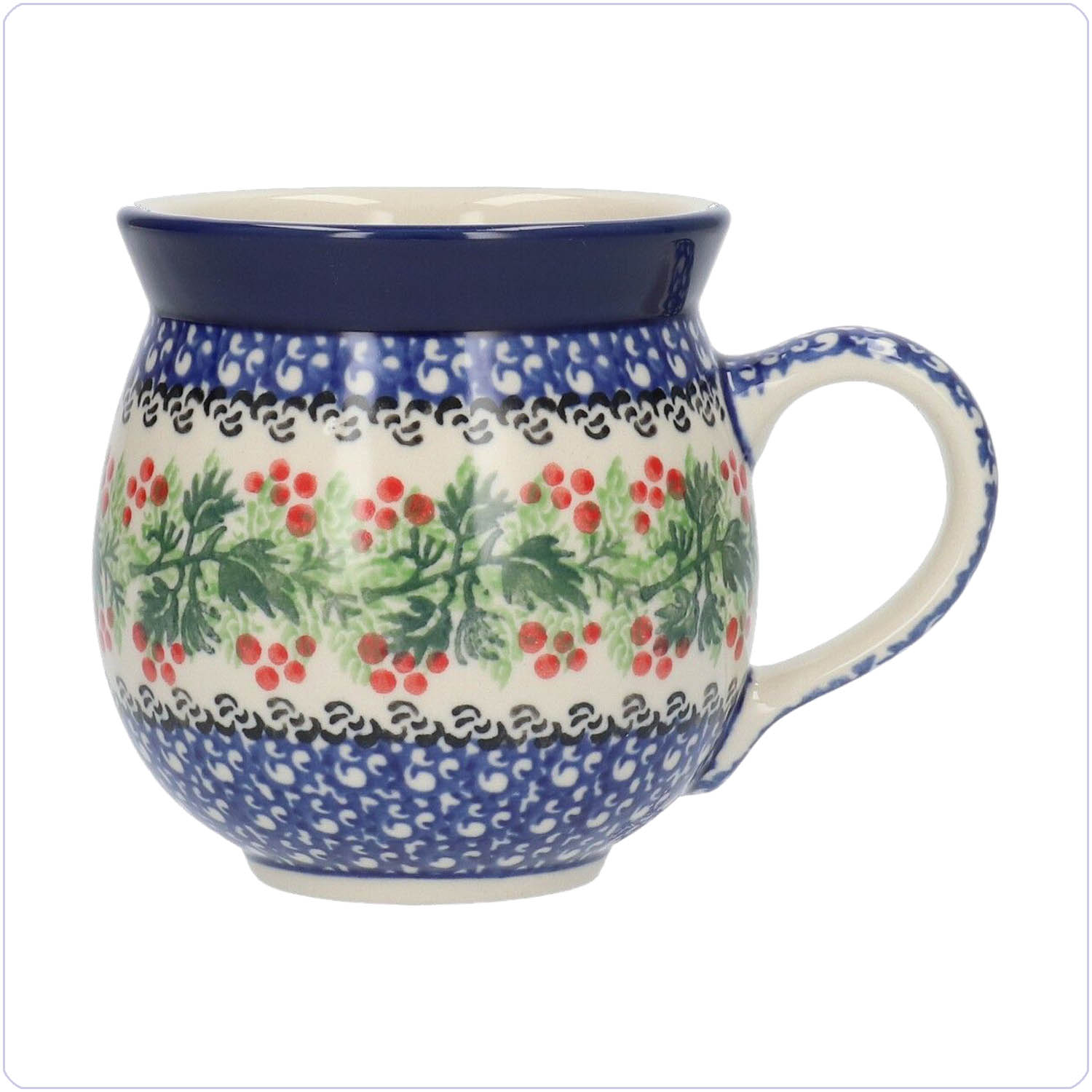 Bunzlau Bolle Mok 370ml (1070) - Holly Berry (2650)