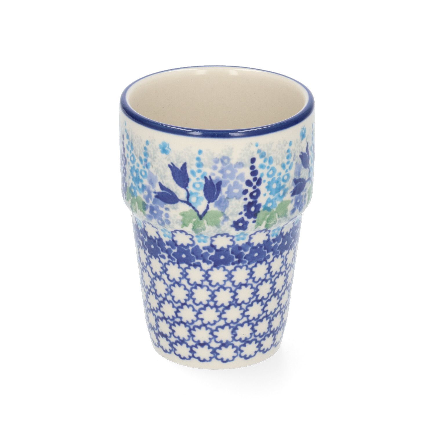 Bunzlau Melkbeker 240ml (1071) - Blue Garden (3316)
