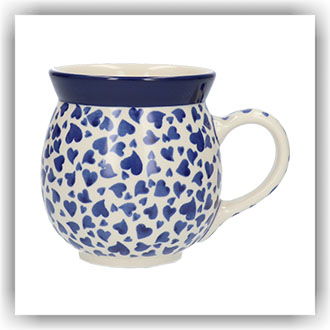 Bunzlau Bolle XL Mok 500ml (1073) - Dancing Hearts (3411)
