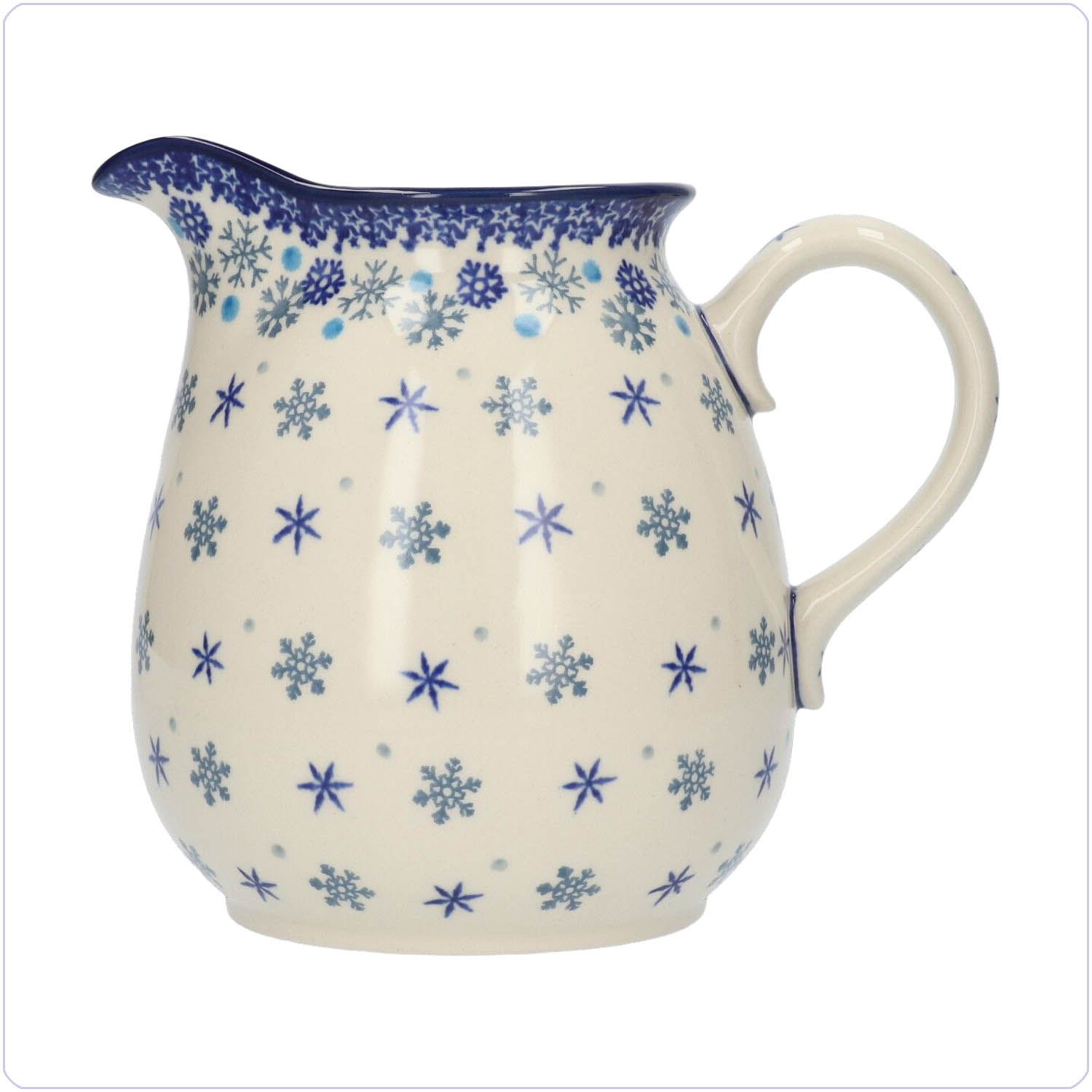 Bunzlau Kan 1500ml (1077) - Ice Stars (2974)