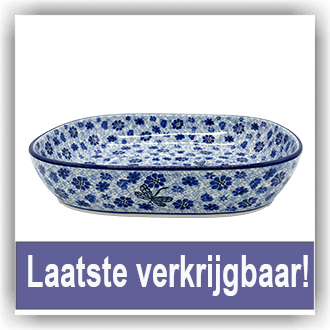 Bunzlau Ovenschaal afgerond XL (1156) - Dragonfly (1443)