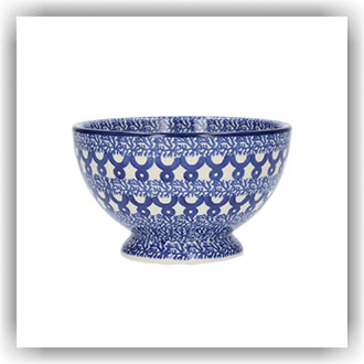 Bunzlau Schaaltje voet 630ml Ø14,5 (1206) - Blue Harbour (3306)
