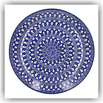 Bunzlau Dinerbord Ø26,5cm (1223) - Blue Harbour (3306)