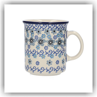 Bunzlau Alfabetbeker 300ml (1236) - Winter Garden (2084)