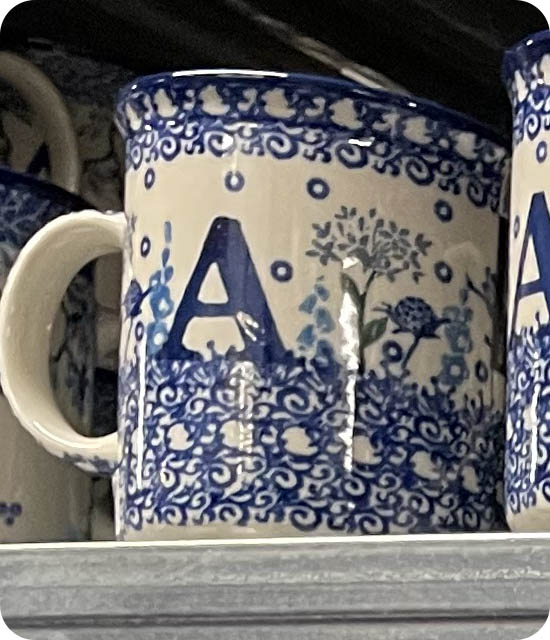 Bunzlau Alfabetbeker 300ml (1236) -  (A289)