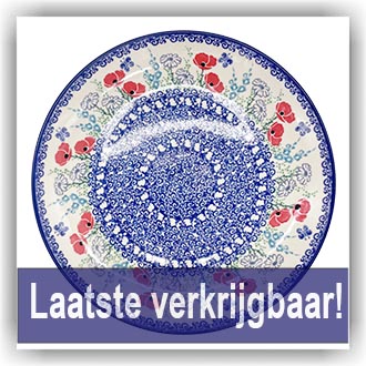 Bunzlau Dinerbord Ø25,5cm (1257) - Poppy Garden (2901)