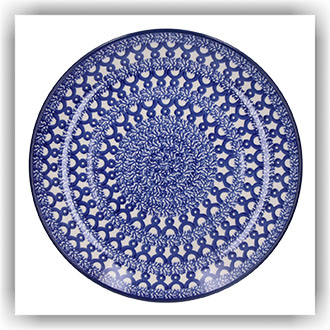 Bunzlau Dinerbord Ø25,5cm (1257) - Blue Harbour (3306)