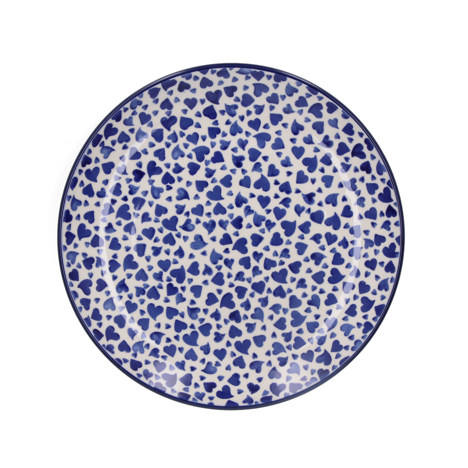 Bunzlau Dinerbord Ø25,5cm (1257) - Dancing Hearts (3411)