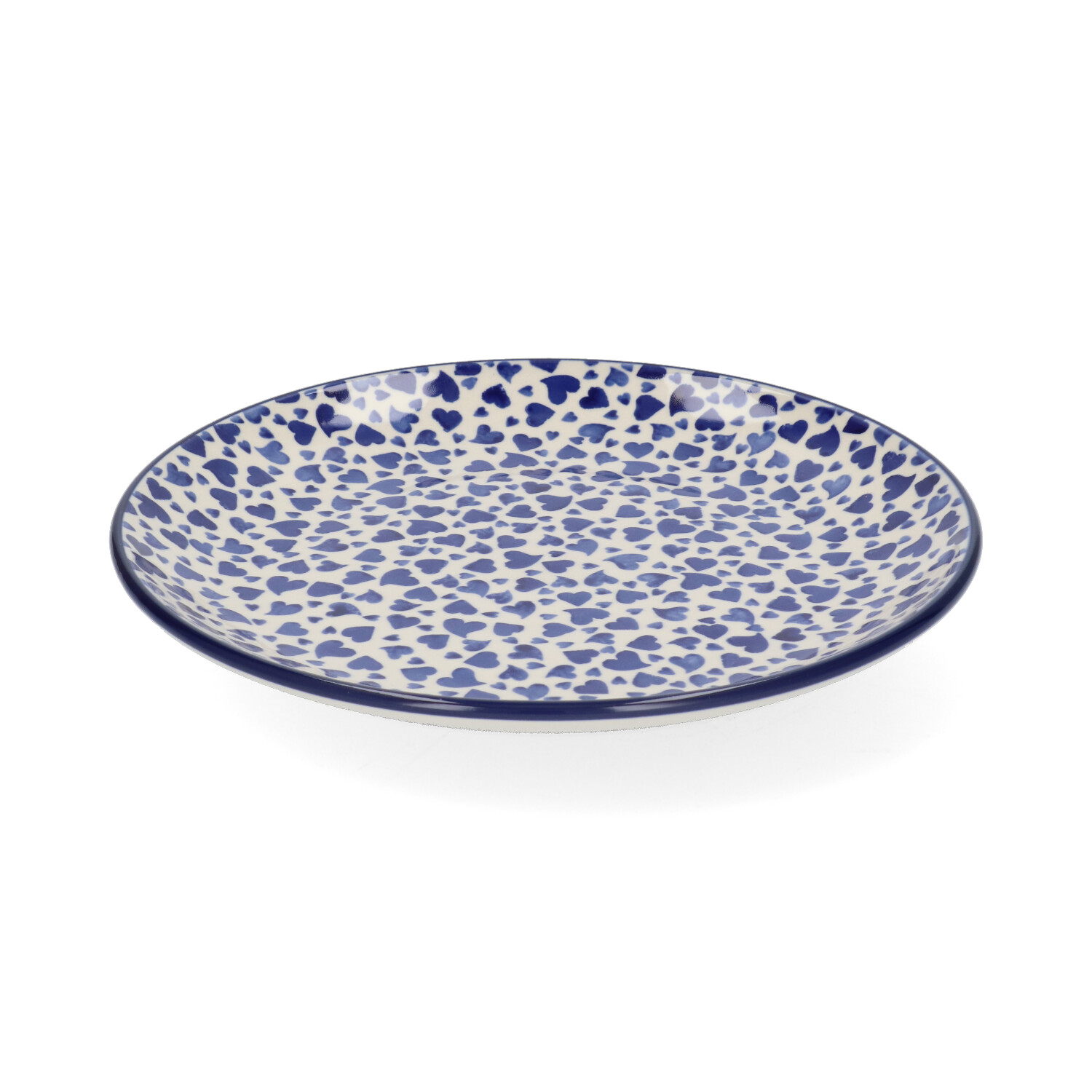 Bunzlau Dinerbord Ø25,5cm (1257) - Dancing Hearts (3411)