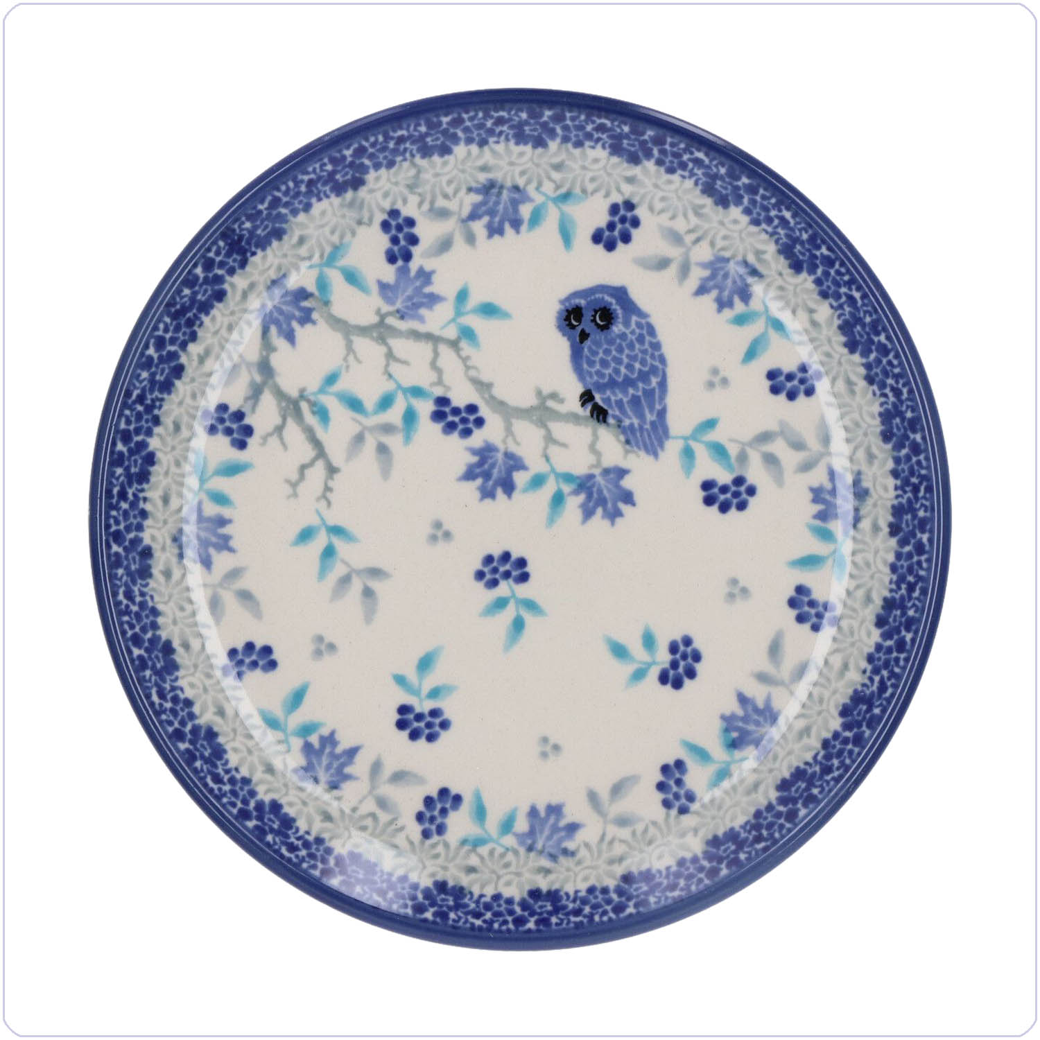 Bunzlau Gebaksbordje Ø16cm (1261) - Owl (3439)