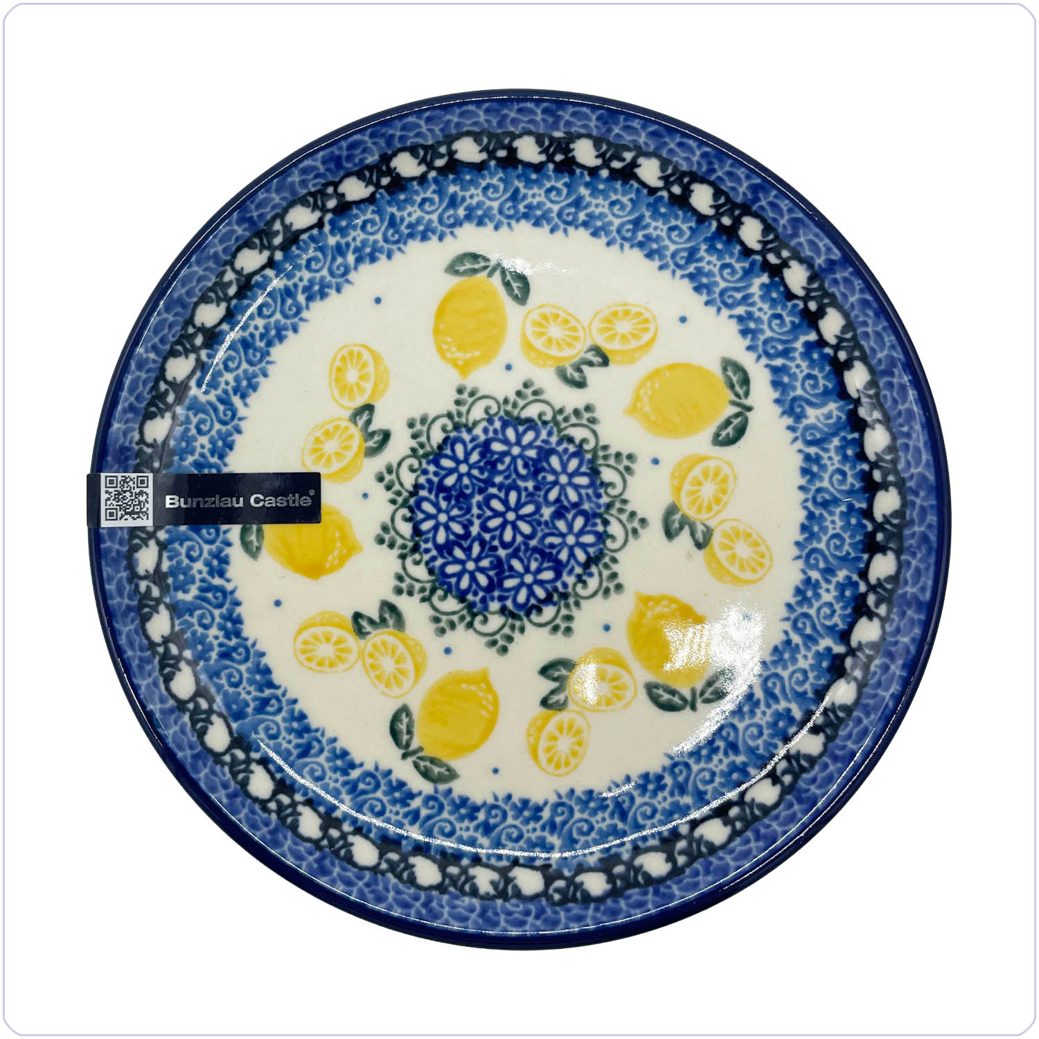 Bunzlau Gebaksbordje Ø16cm (1261) - Lemon (3495)