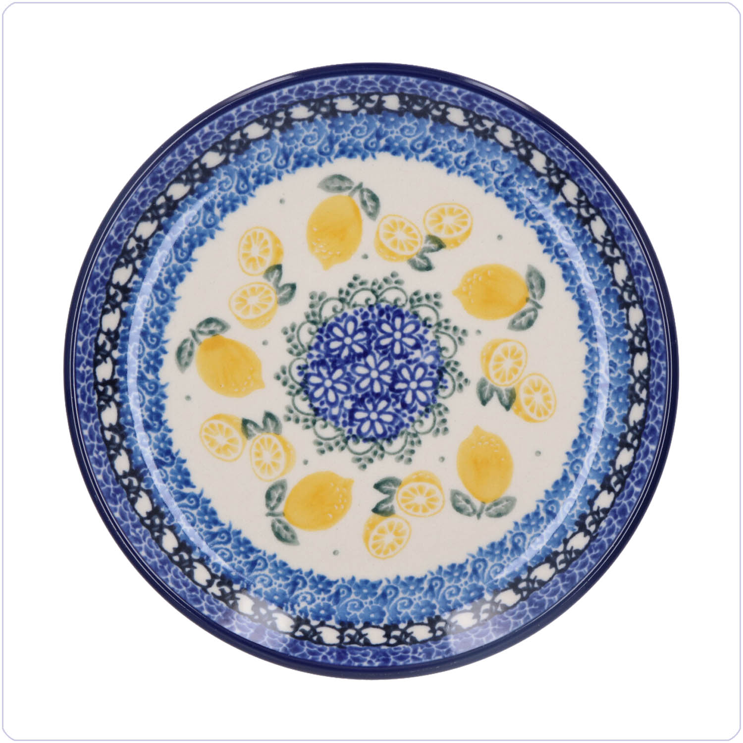 Bunzlau Gebaksbordje Ø16cm (1261) - Lemons (3495)