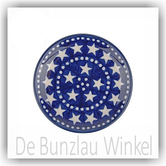 Bunzlau Theetipje Ø10cm (1262) - Blue Stars (119)
