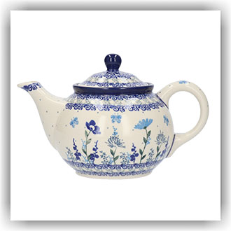 Bunzlau Theepot 900ml (1264) - Flower Meadow (3302)