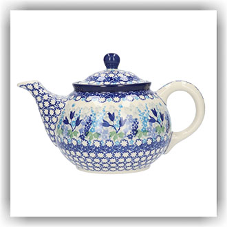 Bunzlau Theepot 900ml (1264) - Blue Garden (3316)