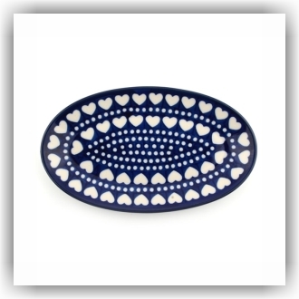 1301 Ovaal bordje 21x12,7cm
375E Blue Valentine