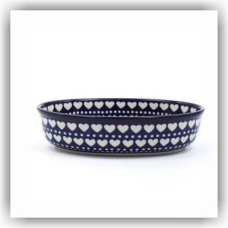 1351 Ovale ovenschaal 21x13cm
375E Blue Valentine