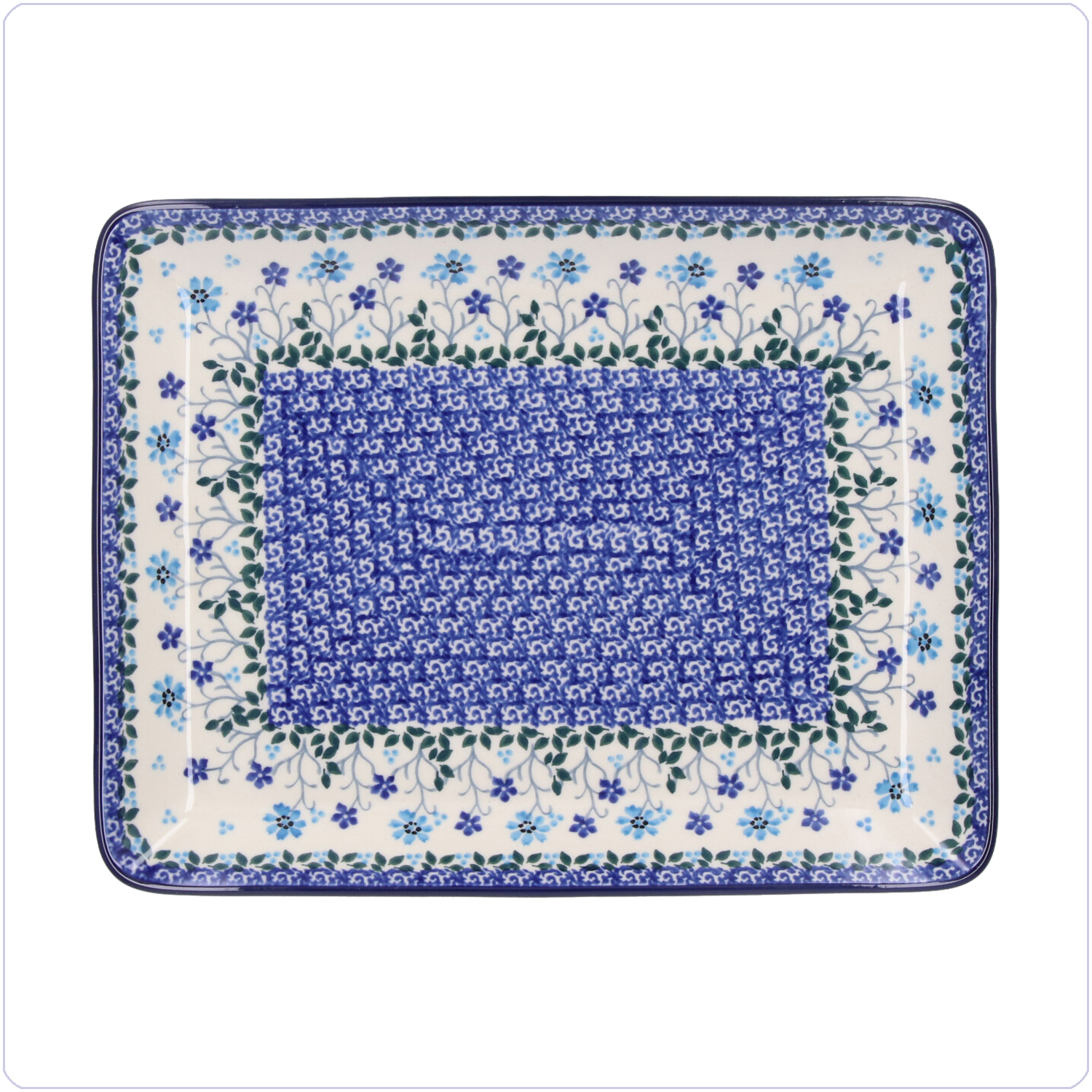 Bunzlau Rechthoekig bord L (1399) - Spring Hill (2785)