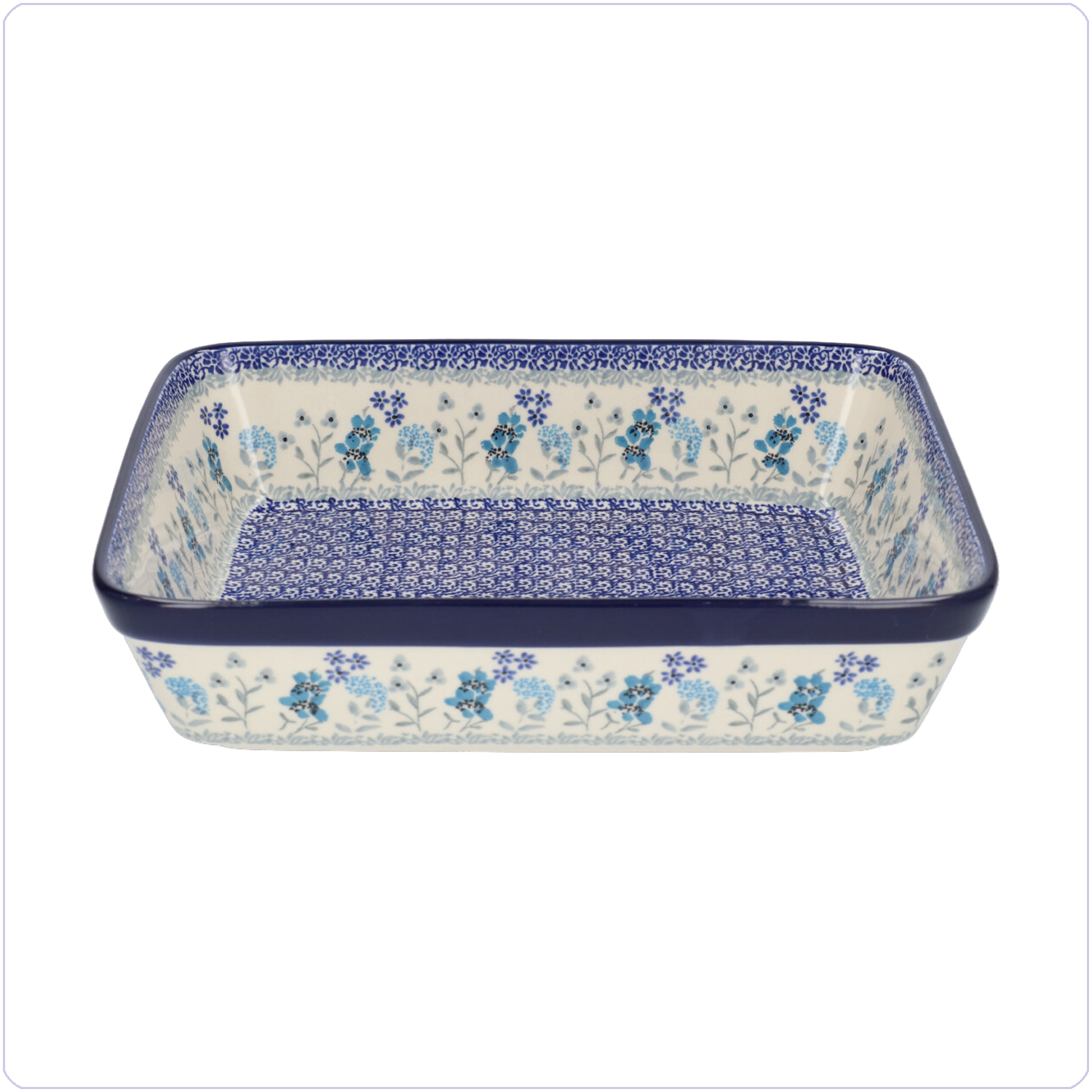 Bunzlau Ovenschaal 22x28cm (1405) - Delicate Breeze (3304)