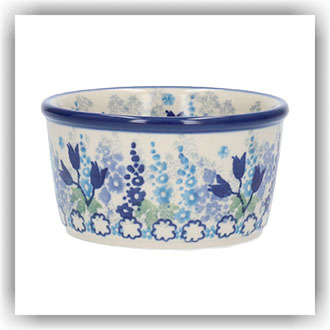 Bunzlau Ramekin bakje 190ml Ø9 (1409) - Blue Garden (3316)