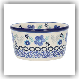 Bunzlau Ramekin bakje 190ml Ø9 (1409) - Floral Ballet (3397)