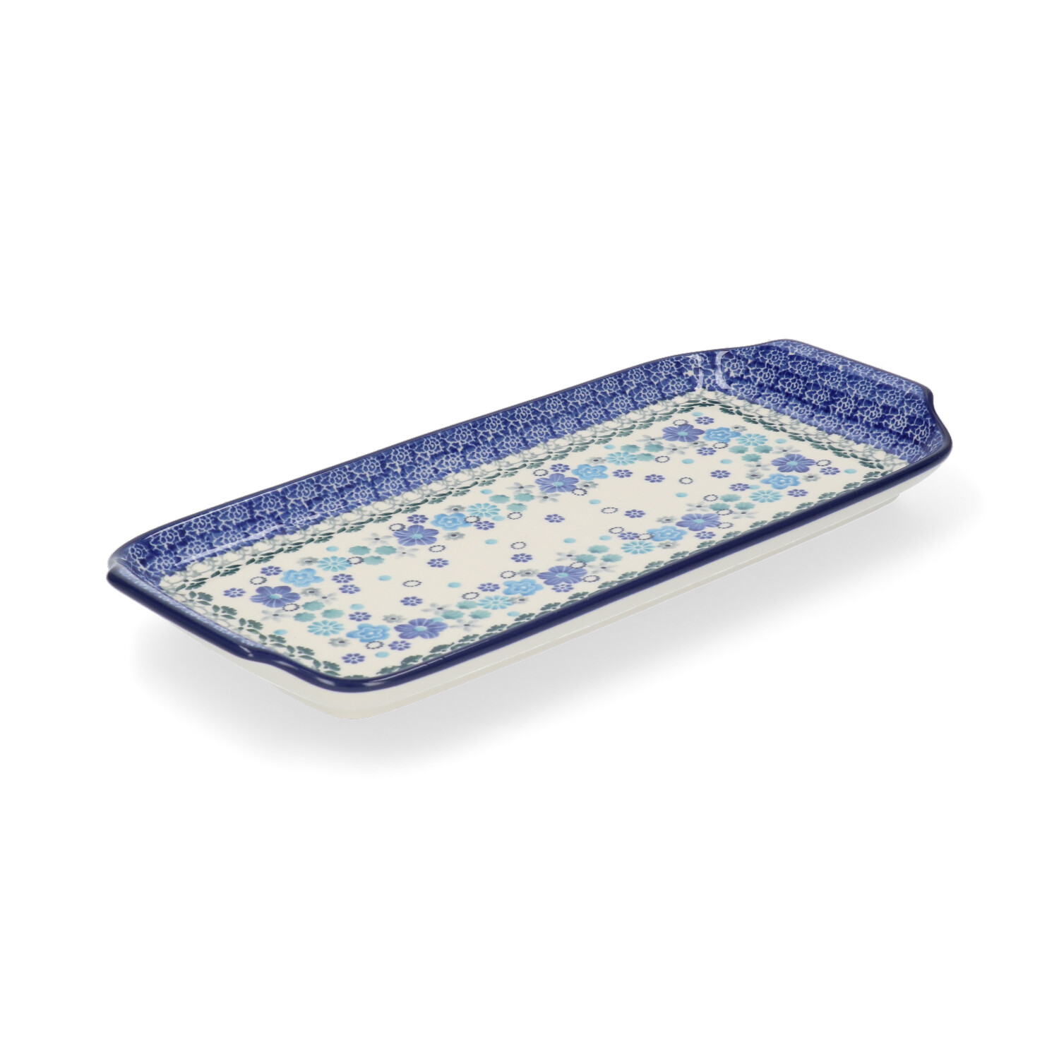 Bunzlau Presenteerschaal 14x31cm (1410) - Blossom Breeze (3396)