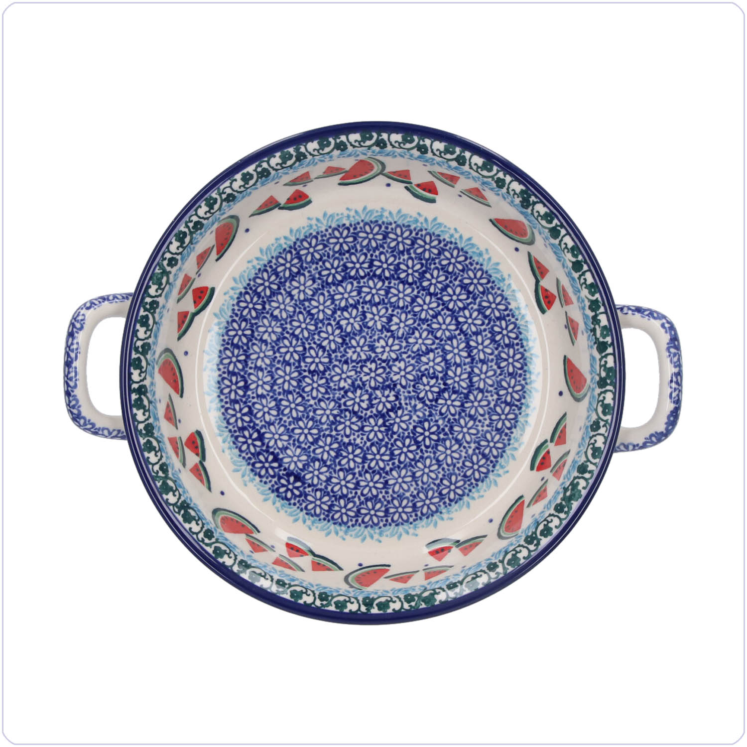 Bunzlau Ronde ovenschaal Ø21cm (1419) - Watermelon (3493)