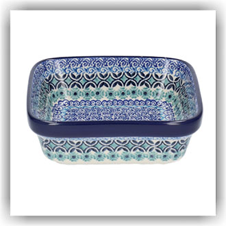 Bunzlau Vierkant bakje 350ml 13x13 (1429) - Granada (3398)