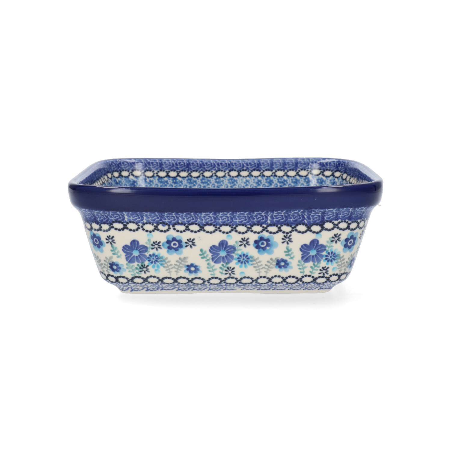 Bunzlau Ovenschaal 19x19cm (1430) - Floral Ballet (3397)