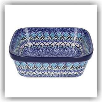 Bunzlau Ovenschaal 19x19cm (1430) - Porto (3403)