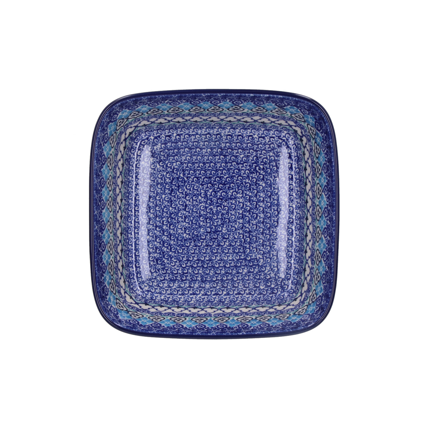 Bunzlau Ovenschaal 19x19cm (1430) - Porto (3403)