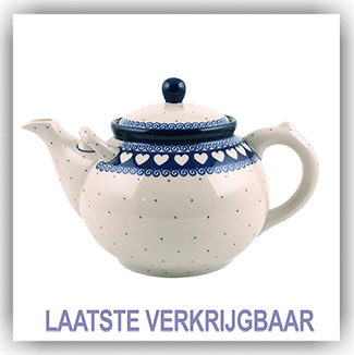 Bunzlau Theepot 3000ml (1445) - White Valentine (375M)