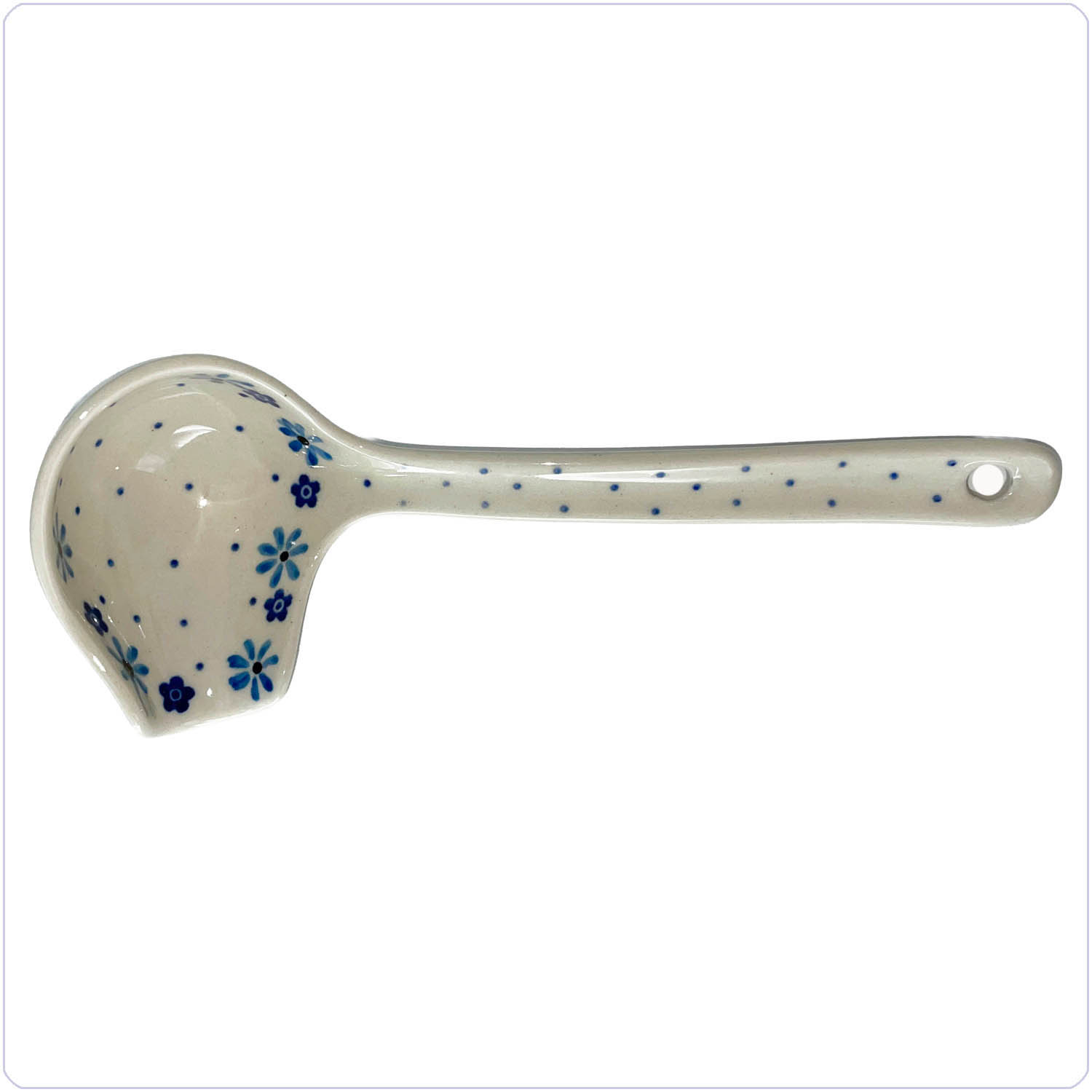 Bunzlau Juslepel met tuitje (1561) - Fleur Délicate (1835)