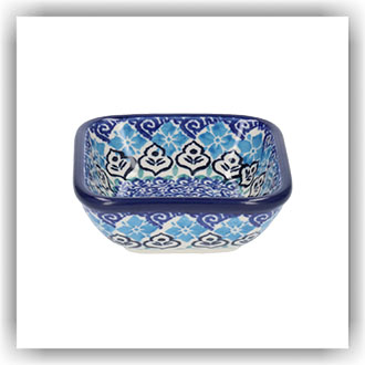 Bunzlau Vierkant bakje 70ml 8x8cm (1604) - Porto (3403)