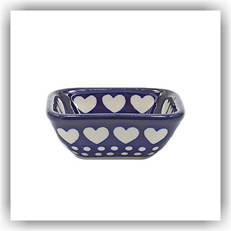 1604 Vierkant bakje 8x8cm
375E Blue Valentine