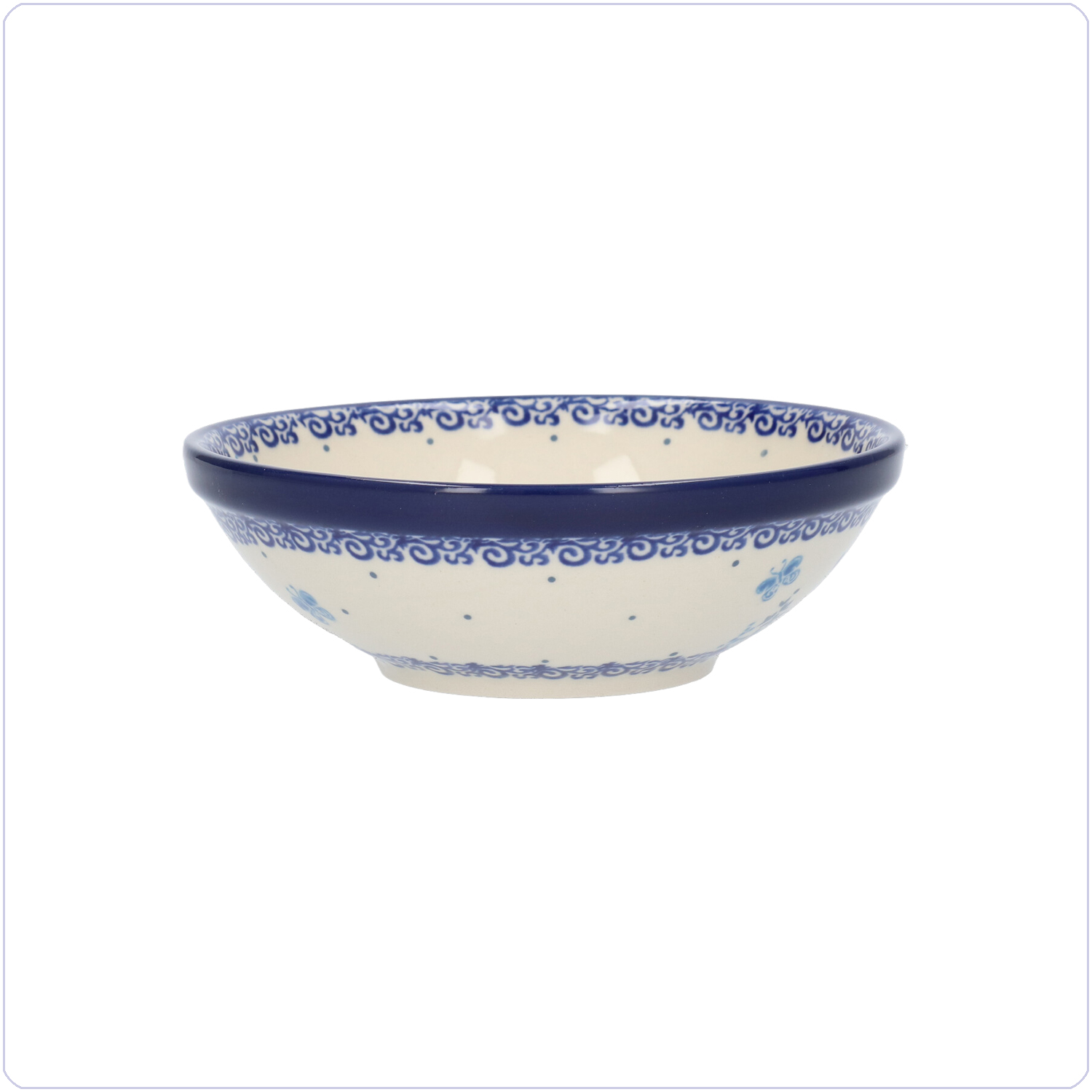 Bunzlau Lage schaaltjes 370ml Ø14 (1626) - Flower Meadow (3302)