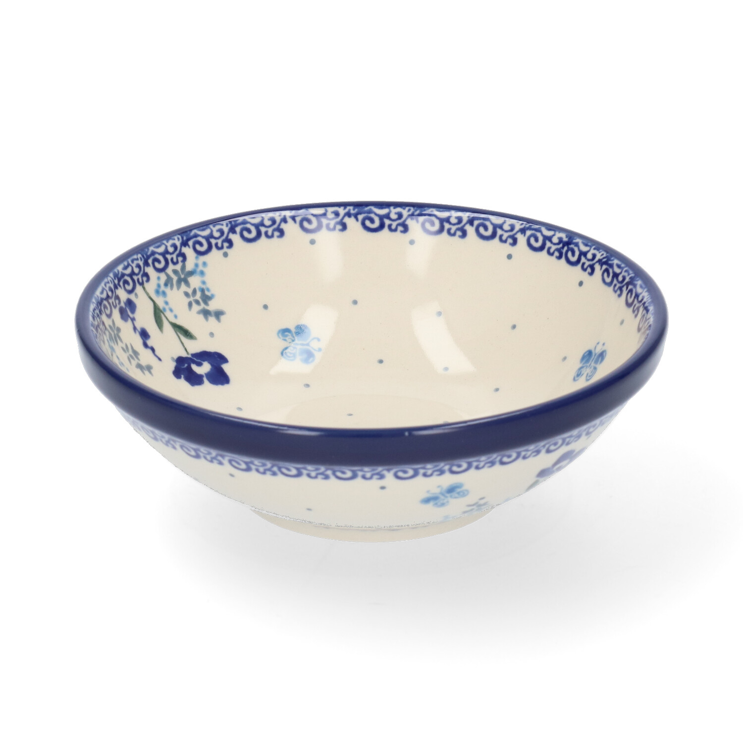 Bunzlau Yoghurtschaaltje 370ml Ø14 (1626) - Flower Meadow (3302)