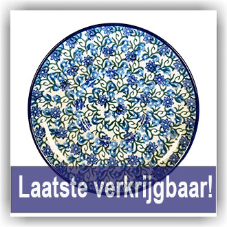Bunzlau Schoteltje met uitsparing (1765) - Campanula (1549)