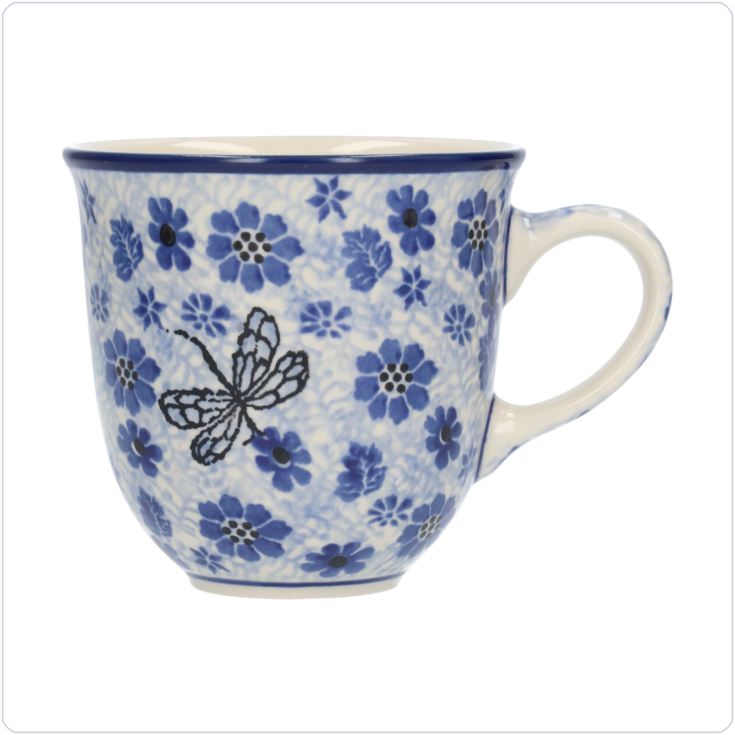 Bunzlau Tulp Beker 330ml (1824) - Dragonfly (1443)