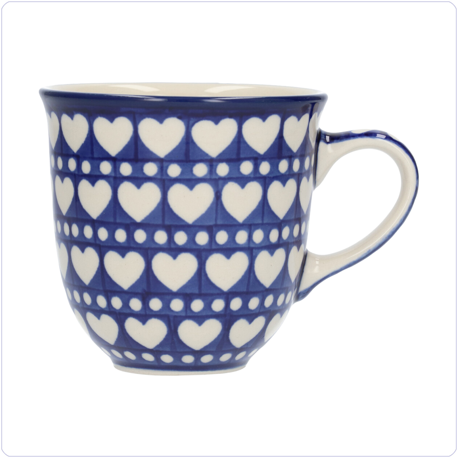 Bunzlau Tulp Beker 330ml (1824) - Blue Valentine (375E)